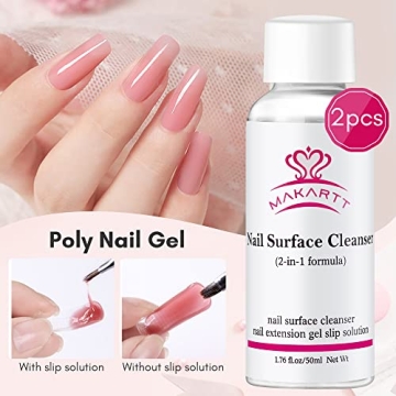 Makartt Slip Solution 3 in 1 Nail Cleanser & More