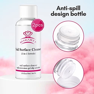 Makartt Slip Solution 3 in 1 Nail Cleanser & More