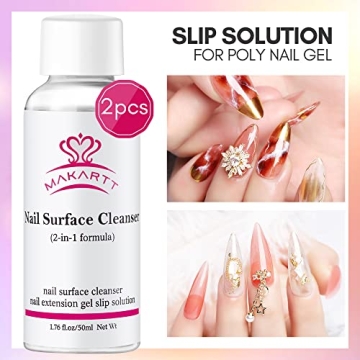 Makartt Slip Solution 3 in 1 Nail Cleanser & More