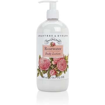 Crabtree & Evelyn Rosewater Set for Luxurious Bath & Body Care