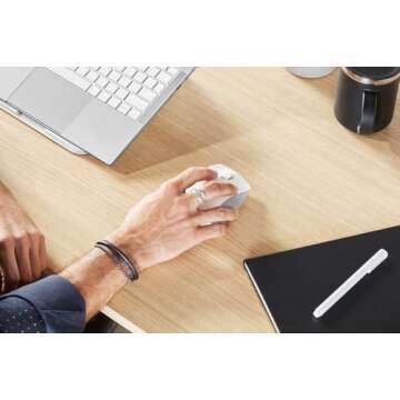 Razer Pro Click Humanscale Wireless Mouse: Ergonomic Form Factor - 5G Advanced Optical Sensor - Multi-Host Connectivity - 8 Programmable Buttons - Extended Battery Life of up to 400 Hours