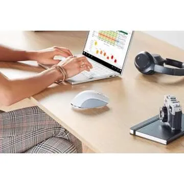 Razer Pro Click Humanscale Wireless Mouse: Ergonomic Form Factor - 5G Advanced Optical Sensor - Multi-Host Connectivity - 8 Programmable Buttons - Extended Battery Life of up to 400 Hours