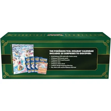 Pokémon TCG Holiday 2024 Calendar with Exclusive Items