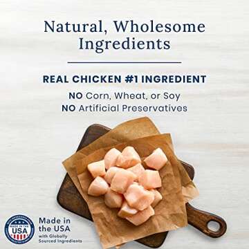 Premium Jerky Cuts Dog Treats with Real Chicken