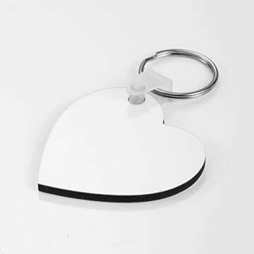 DIY Sublimation Keychain Blanks for Creative Gifts