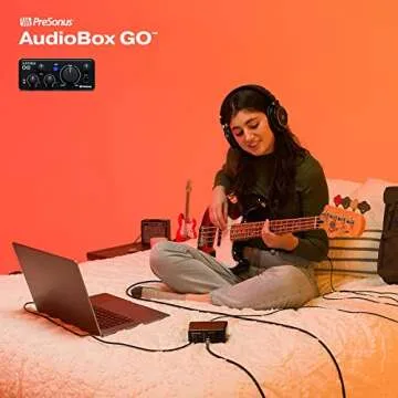 PreSonus AudioBox GO USB-C Audio Interface for Music Production