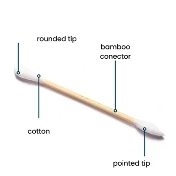 Eco-Friendly Clean Skin Club Biodegradable Swabs 500CT