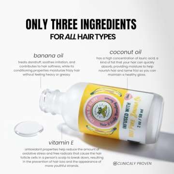 Blessed Bananas Hair & Scalp Bonding Serum - Strengthens & Protects