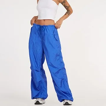 Stylish WOBONIU Women's Low Waist Cargo Pants for Every Occasion