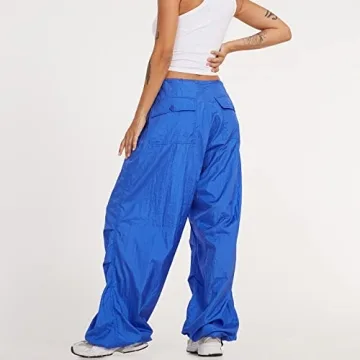 Stylish WOBONIU Women's Low Waist Cargo Pants for Every Occasion