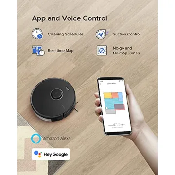 Roborock S5 MAX Vacuum and Mop, Lidar Navigation, Alexa