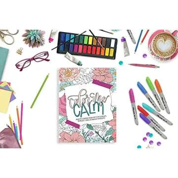 Anxiety Coloring Book for Stress Relief and Relaxation