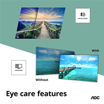 AOC U2790VQ 27" 4K UHD IPS Monitor with 5ms Response