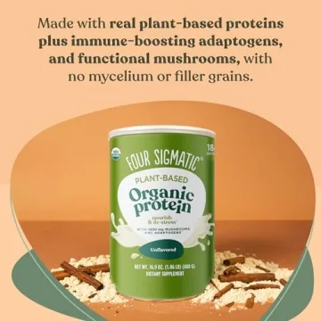 Four Sigmatic Organic Plant-Based Protein Powder for Health