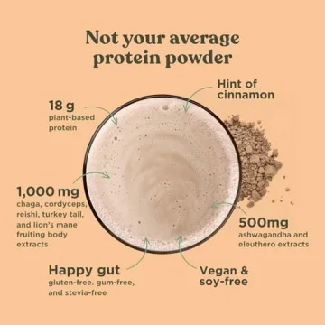 Four Sigmatic Organic Plant-Based Protein Powder for Health