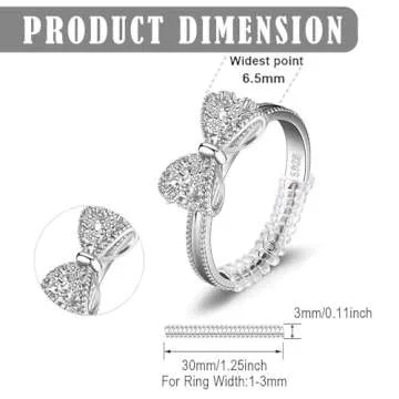 orders+placed+by+me 14k White Gold Plated 925 Sterling Silver Rings for Women, Cubic Zirconia Promise Rings for Her, Stackable Wedding Bands Rings for Women