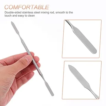 Stainless Steel Makeup Spatula Set for Perfect Blends