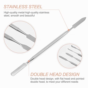 Stainless Steel Makeup Spatula Set for Perfect Blends