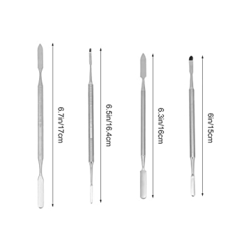 Stainless Steel Makeup Spatula Set for Perfect Blends