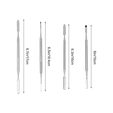 Stainless Steel Makeup Spatula Set for Perfect Blends