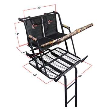 X-Stand Treestands The Jayhawk 20' Two Man Ladderstand
