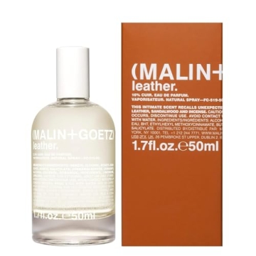Malin + Goetz Leather Eau de Parfum, 1.7 Fl. Oz. - Unisex Fragrance, Vegan & Cruelty Free