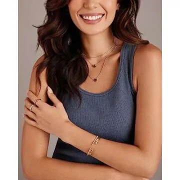 PAVOI Gold Plated Labradorite Gemstone Necklace