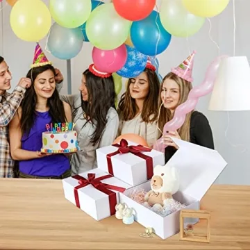 Ditwis Elegant Gift Boxes with Magnetic Closure - 4 Pack