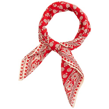 Madewell Women's Tropical Coral Bandana - Floral Print