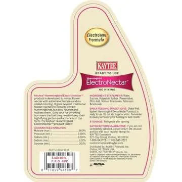 Kaytee Electro Nectar Ready to Use 64oz, yBfAZm 2Pack of 64oz