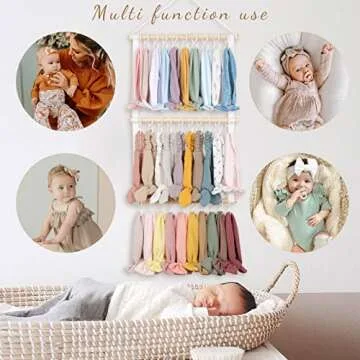 POVETIRE Headband Holder for Girls Hair Accessories