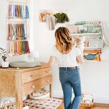 POVETIRE Headband Holder for Girls Hair Accessories