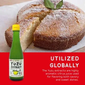 Shirakiku Japanese Yuzu Extract - Pure Yuzu Juice - Versatile Yuzu Extract Used for Baking, Food Flavouring and Asian Drink Mixture | Yuzu Sauce | - 6. 76 Fl Oz