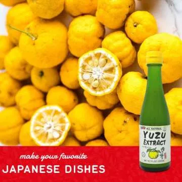 Shirakiku Japanese Yuzu Extract - Pure Yuzu Juice - Versatile Yuzu Extract Used for Baking, Food Flavouring and Asian Drink Mixture | Yuzu Sauce | - 6. 76 Fl Oz