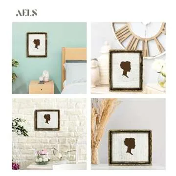 Elegant AELS 8x10 Vintage Picture Frame - Antique Design