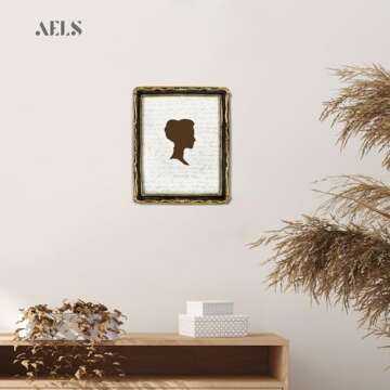Elegant AELS 8x10 Vintage Picture Frame - Antique Design