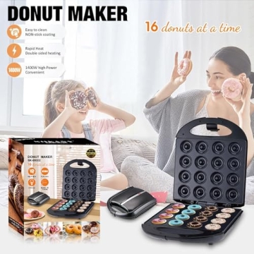 Mini Donut Maker for Quick and Fun Treats at Home