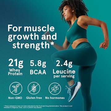 Puori Whey Protein Powder - Clean & Natural Muscle Boost