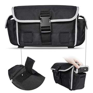 Sunluway Replace 82215429 Molle Bags Car Seat Back Organizers Seat Storage Bags for 2018 2019 2020 2021 Jeep Wrangler JL Rubicon