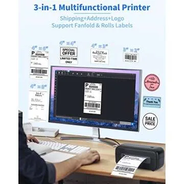 Phomemo Thermal Label Maker for Efficient Home Office Printing