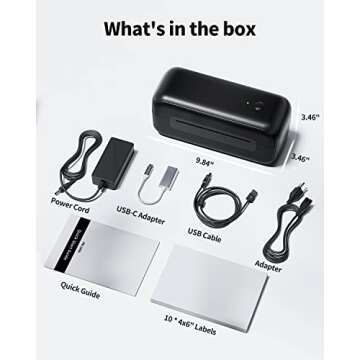 Phomemo Thermal Label Maker for Efficient Home Office Printing