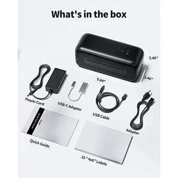 Phomemo Thermal Label Maker for Efficient Home Office Printing