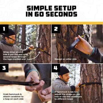 Wise Owl Outfitters Hammock for Camping Double Hammocks Gear for The Outdoors Backpacking Survival or Travel - Portable Lightweight Parachute Nylon DO Green & Khaki