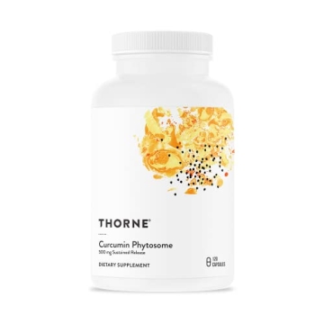 Thorne Curcumin Phytosome 500 mg - Enhanced Absorption for Inflammation Relief - 120 Capsules