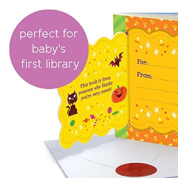 Baby's First Halloween Greeting Card Board Book for Newborns