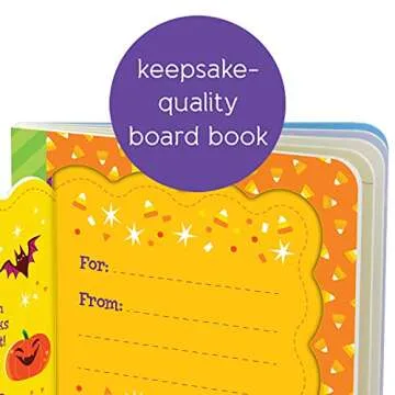 Baby's First Halloween Greeting Card Board Book for Newborns