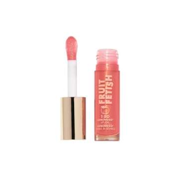 Milani Fruit Fetish Lip Oil with Vitamin E for Instant Hydration, Fruit Extract Infused Lip Treatment and Moisturizing Lip Gloss- Luminoso