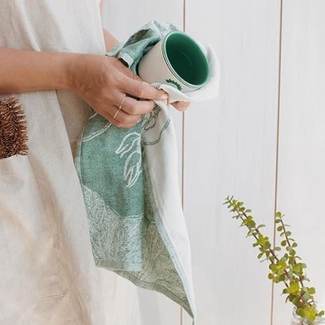 Sea Me at Home 100% Cotton Dish Towels Set of 4