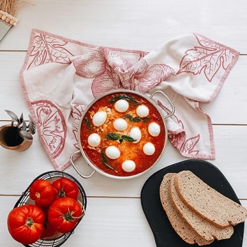 Sea Me at Home 100% Cotton Dish Towels Set of 4