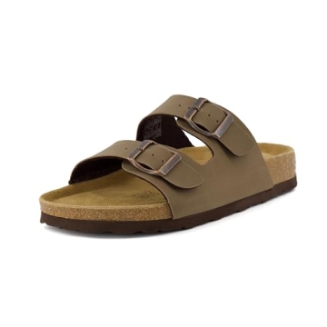 CUSHIONAIRE Lane Cork Footbed Sandal Women's Size 8